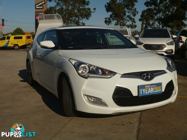 2015 HYUNDAI VELOSTER  FS4 SERIES 2 HATCH, 3 DOORS, 4 SEATS