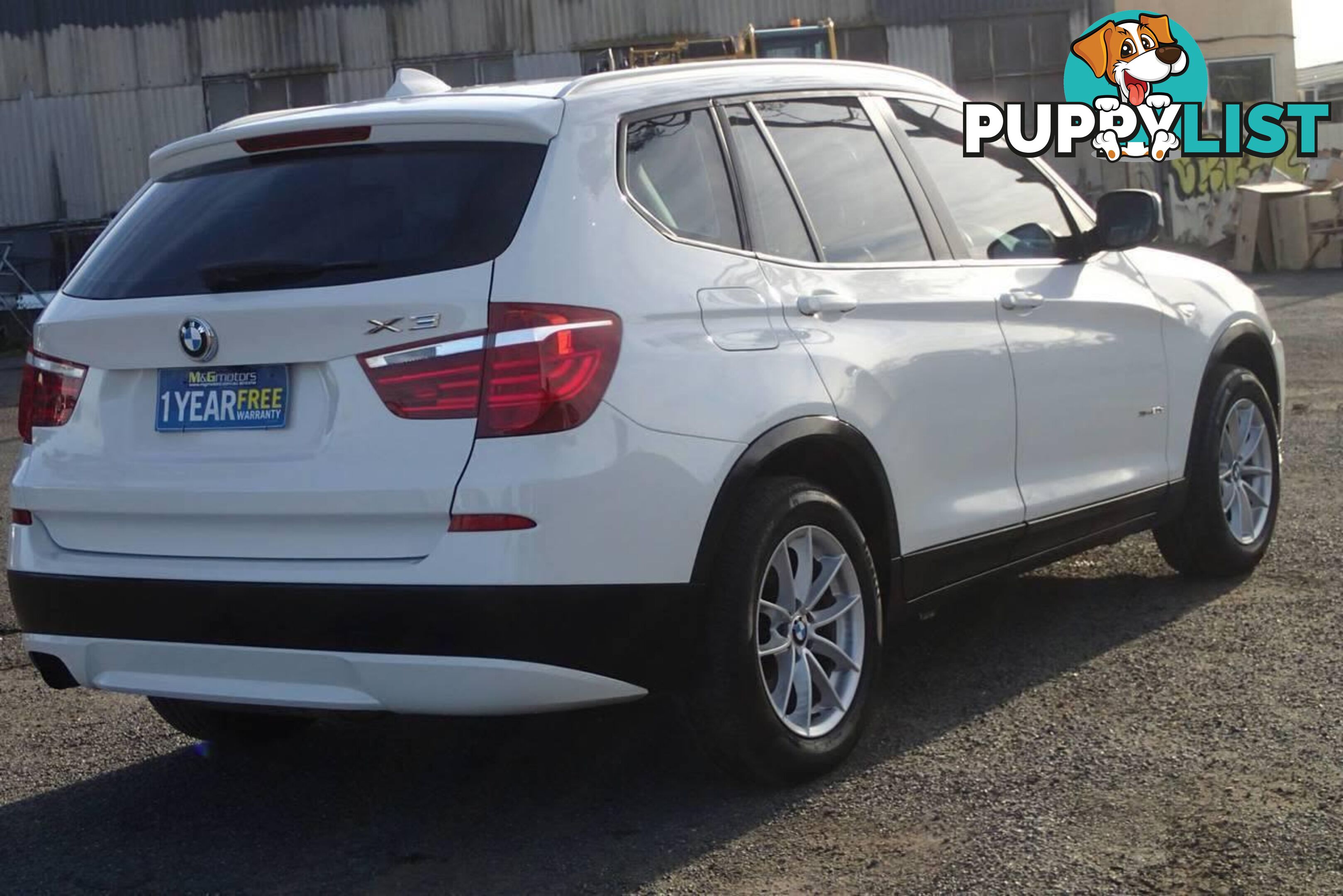 2011 BMW X3 XDRIVE 20D F25 SUV, 4 DOORS, 5 SEATS