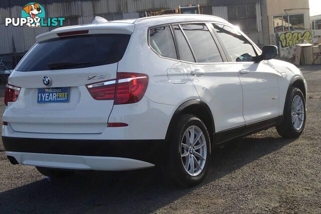 2011 BMW X3 XDRIVE 20D F25 SUV, 4 DOORS, 5 SEATS