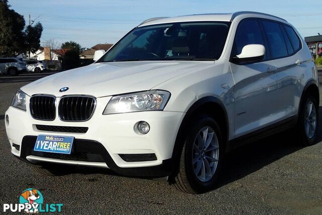 2011 BMW X3 XDRIVE 20D F25 SUV, 4 DOORS, 5 SEATS