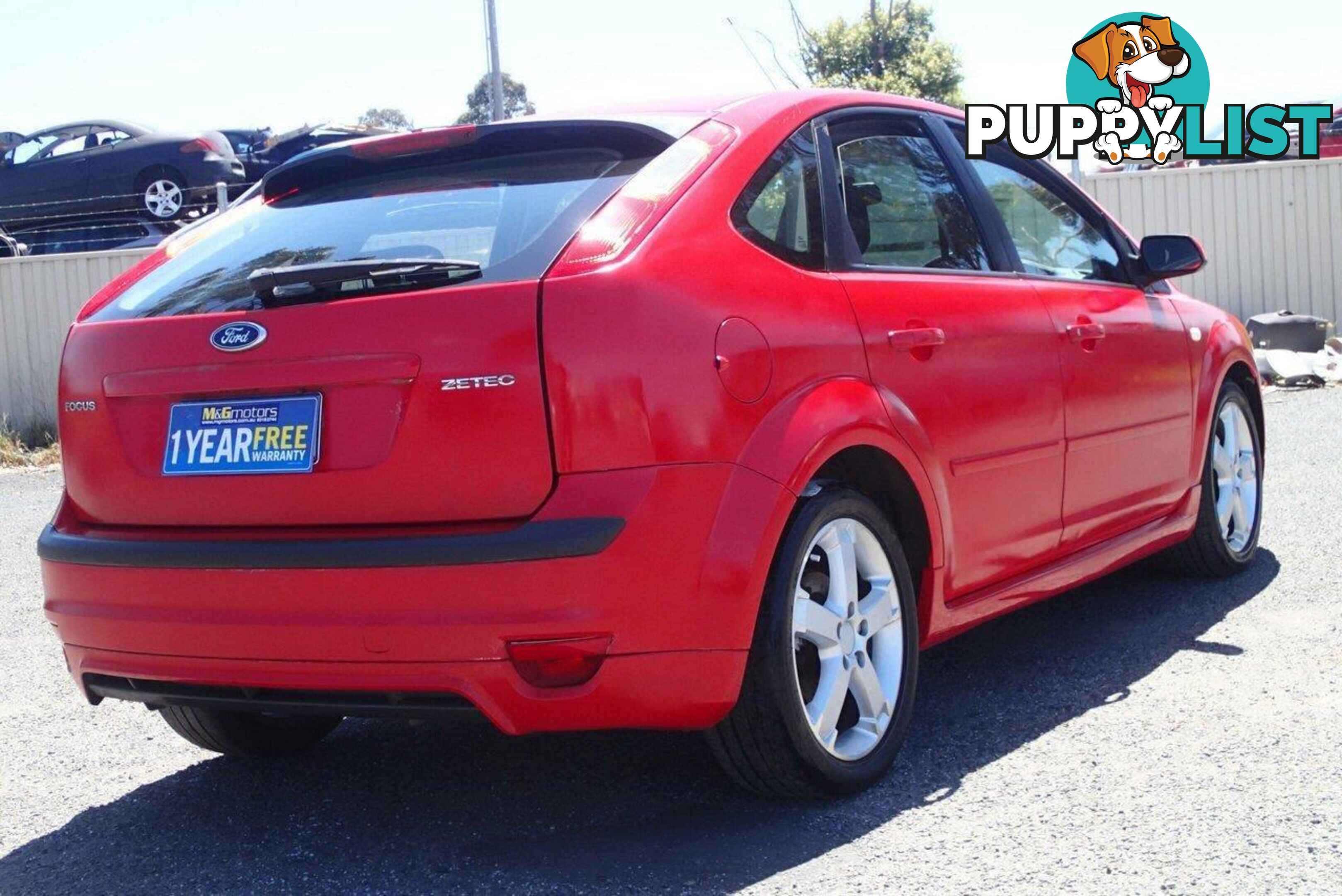 2007 FORD FOCUS ZETEC LS HATCH, 5 DOORS, 5 SEATS