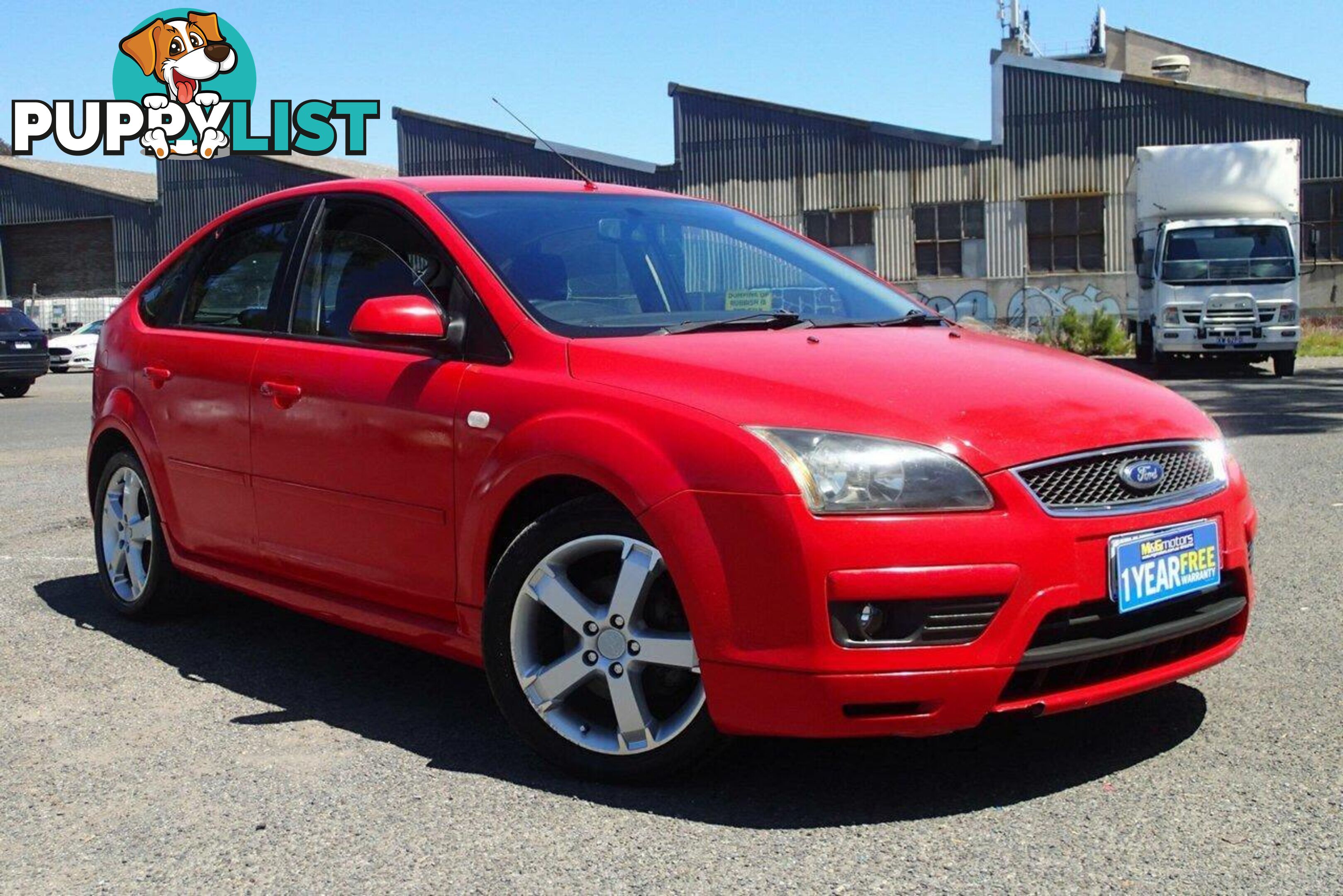 2007 FORD FOCUS ZETEC LS HATCH, 5 DOORS, 5 SEATS