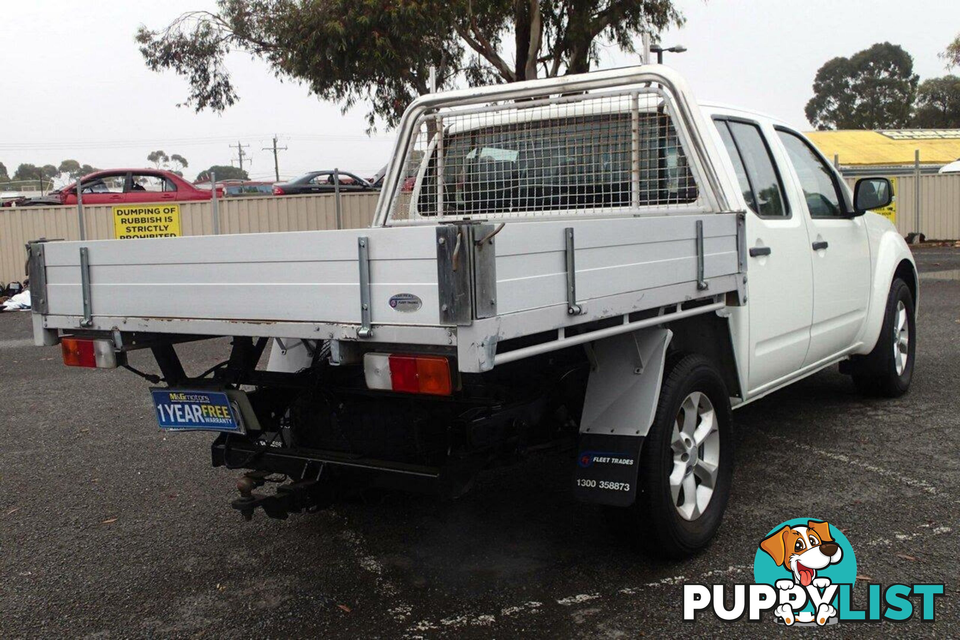 2012 NISSAN NAVARA ST (4X4) D40 MY12 UTE TRAY, 4 DOORS, 5 SEATS