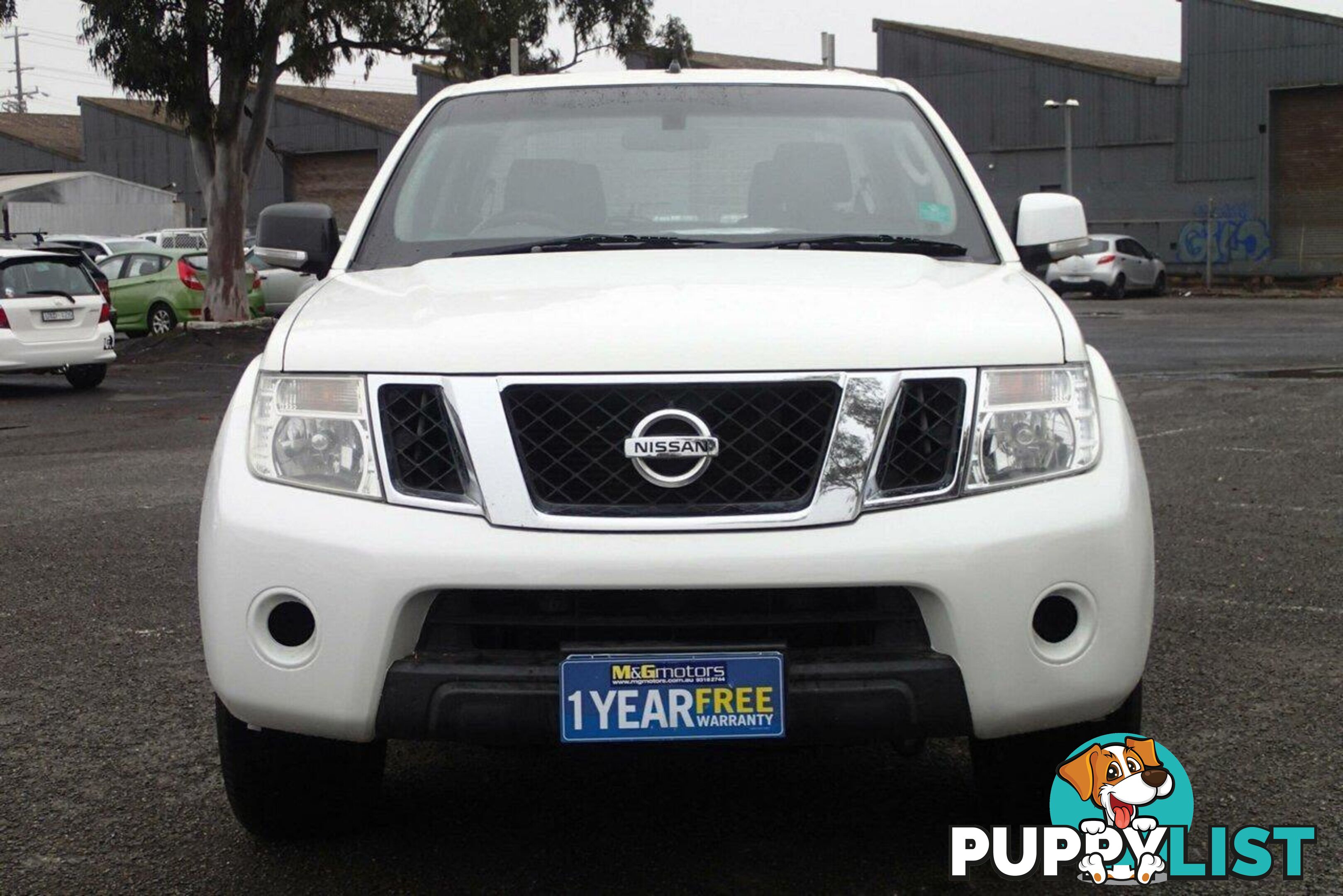 2012 NISSAN NAVARA ST (4X4) D40 MY12 UTE TRAY, 4 DOORS, 5 SEATS