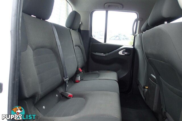 2012 NISSAN NAVARA ST (4X4) D40 MY12 UTE TRAY, 4 DOORS, 5 SEATS