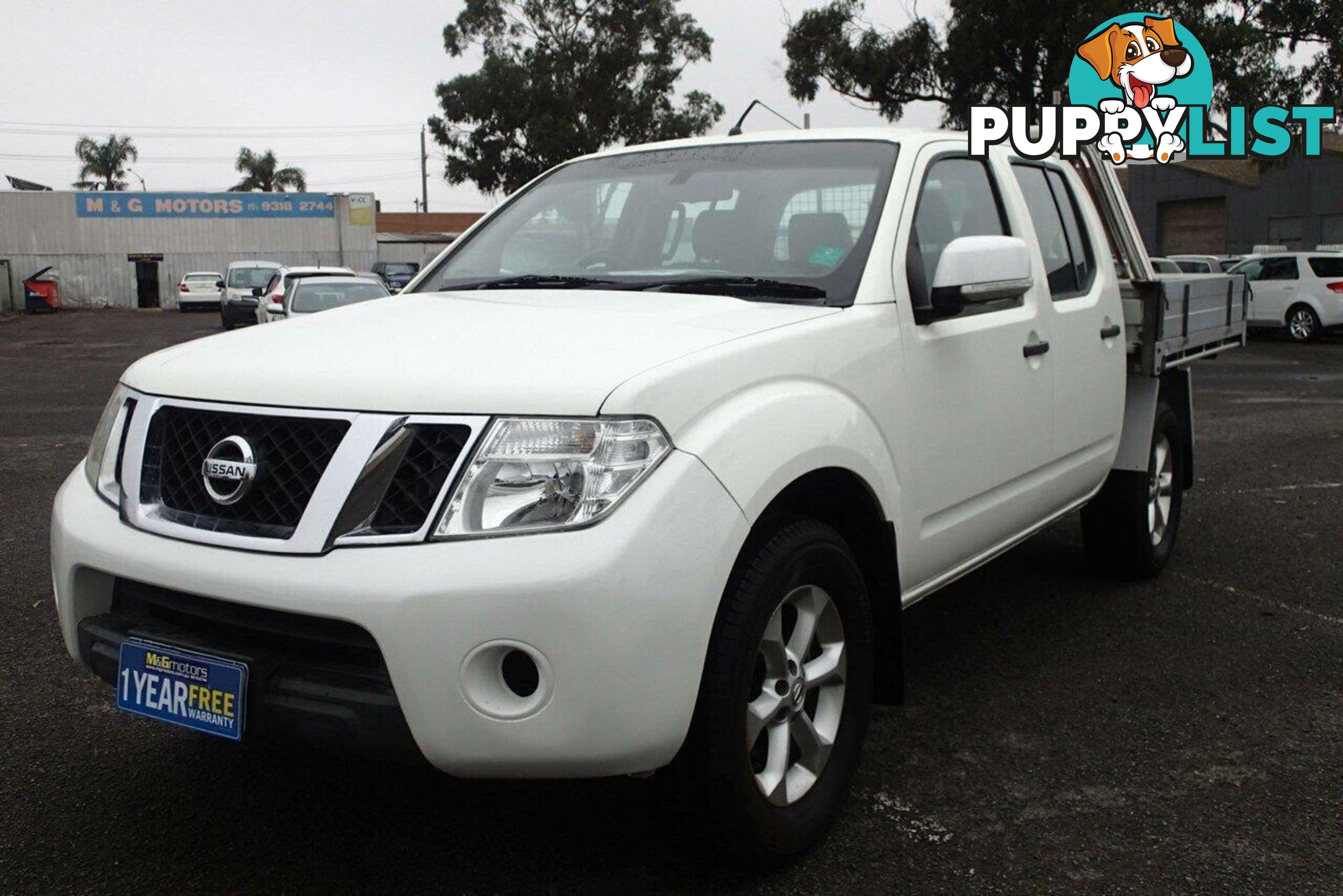 2012 NISSAN NAVARA ST (4X4) D40 MY12 UTE TRAY, 4 DOORS, 5 SEATS