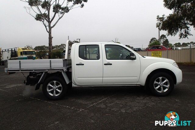 2012 NISSAN NAVARA ST (4X4) D40 MY12 UTE TRAY, 4 DOORS, 5 SEATS