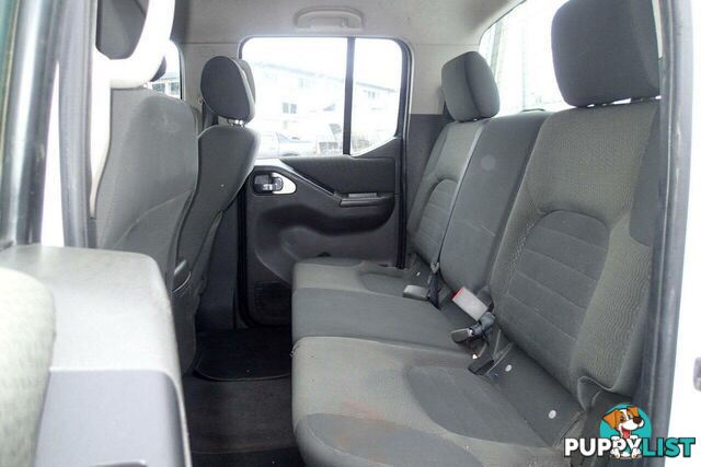 2012 NISSAN NAVARA ST (4X4) D40 MY12 UTE TRAY, 4 DOORS, 5 SEATS