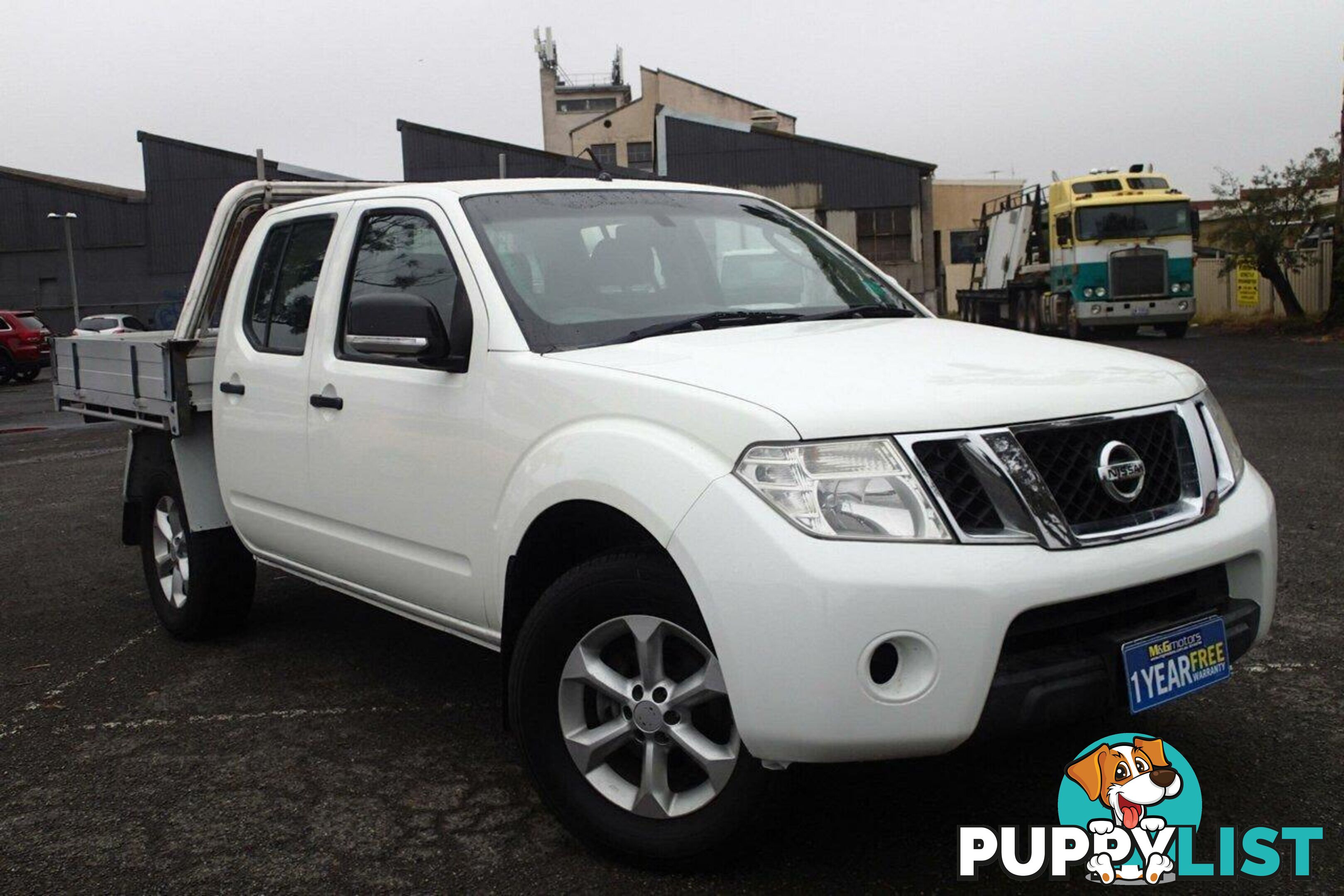 2012 NISSAN NAVARA ST (4X4) D40 MY12 UTE TRAY, 4 DOORS, 5 SEATS