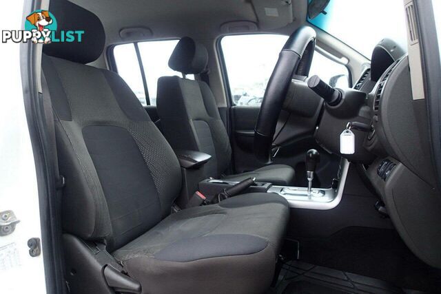 2012 NISSAN NAVARA ST (4X4) D40 MY12 UTE TRAY, 4 DOORS, 5 SEATS