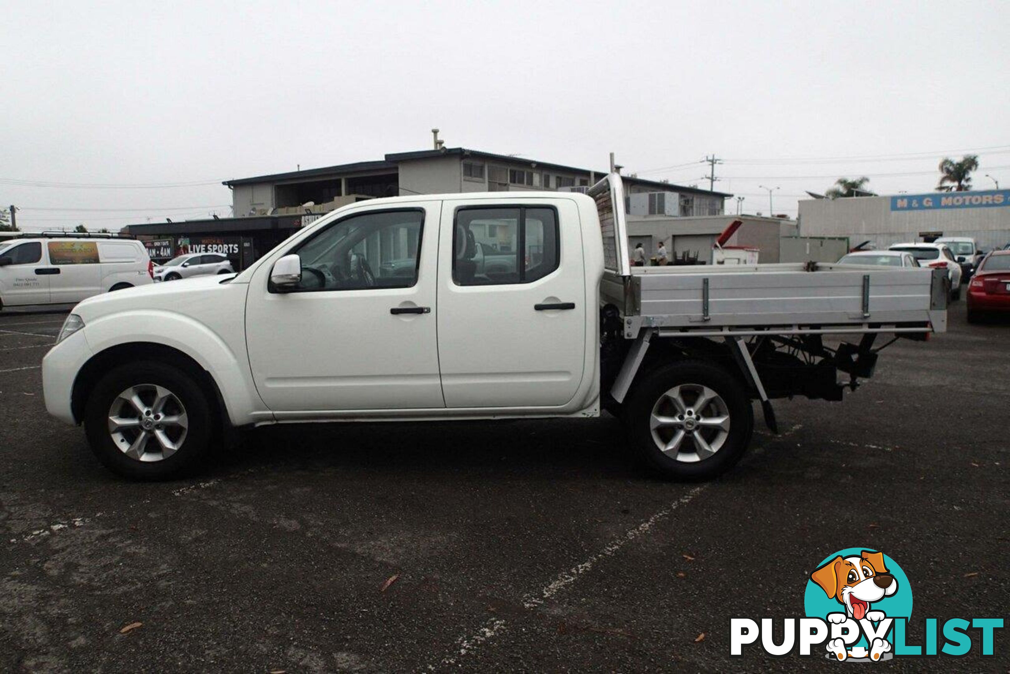 2012 NISSAN NAVARA ST (4X4) D40 MY12 UTE TRAY, 4 DOORS, 5 SEATS