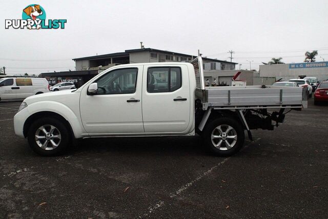 2012 NISSAN NAVARA ST (4X4) D40 MY12 UTE TRAY, 4 DOORS, 5 SEATS