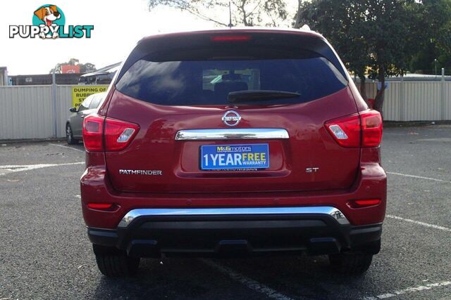 2018 NISSAN PATHFINDER ST (4X2) R52 MY17 SERIES 2 SUV, 4 DOORS, 7 SEATS