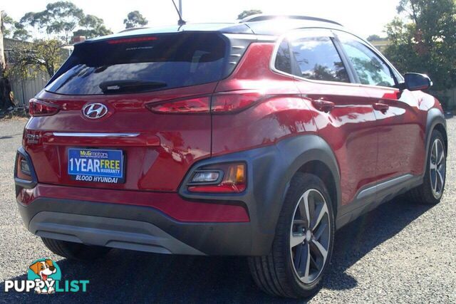2018 HYUNDAI KONA HIGHLANDER OS SUV, 4 DOORS, 5 SEATS