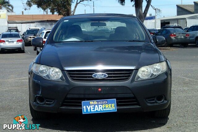 2009 FORD FALCON XT FG SEDAN, 4 DOORS, 5 SEATS