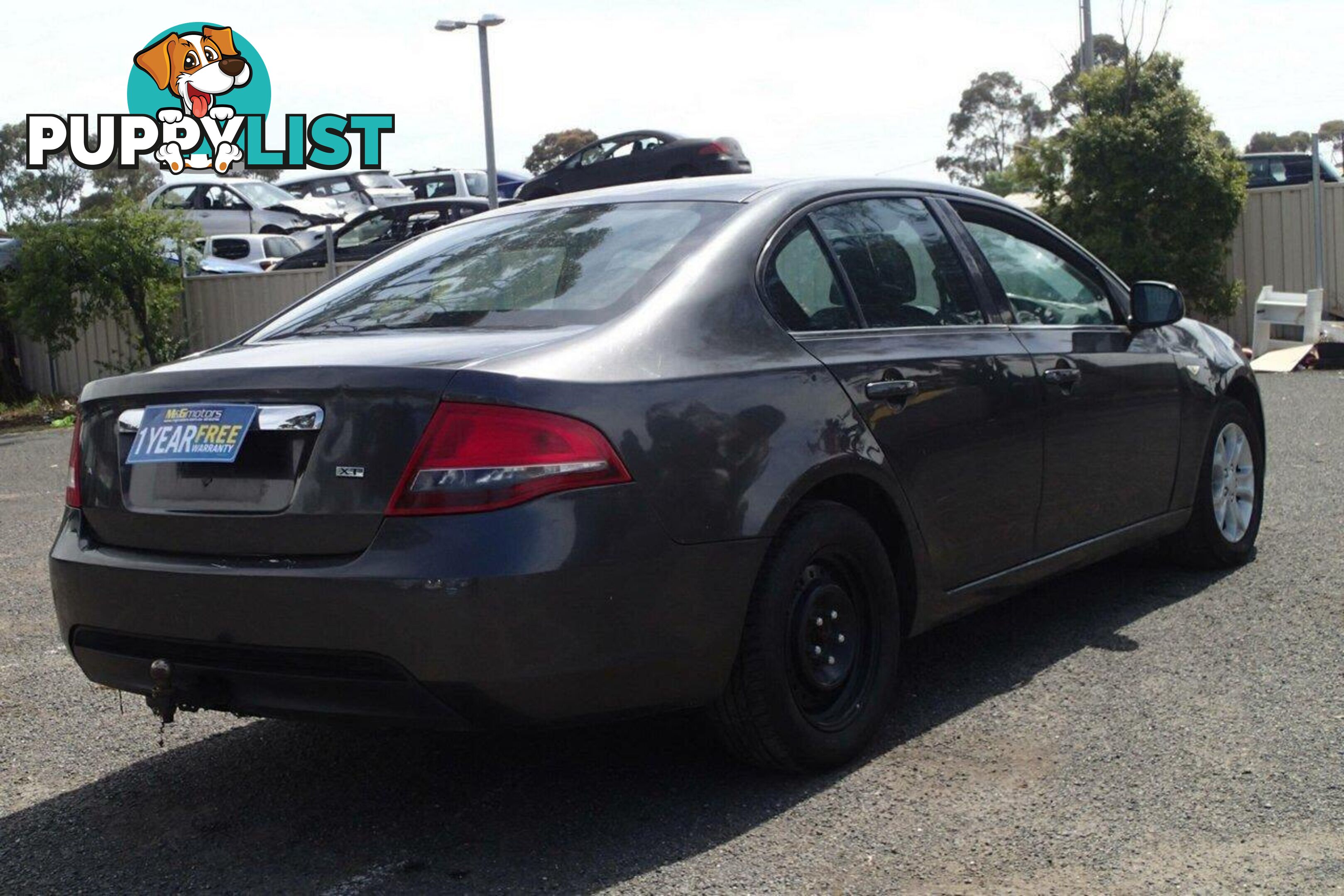 2009 FORD FALCON XT FG SEDAN, 4 DOORS, 5 SEATS