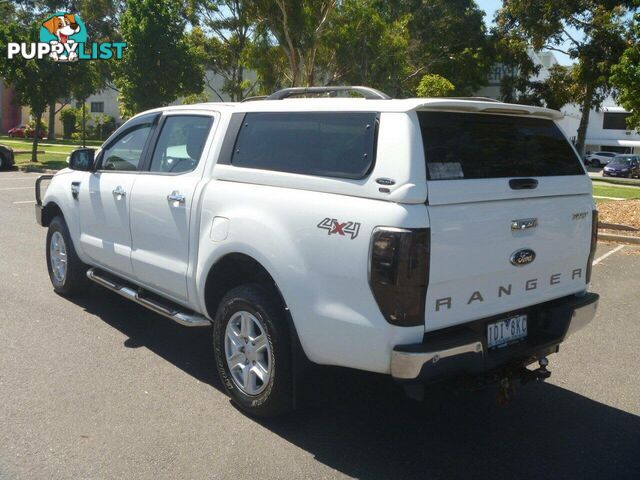 2014 FORD RANGER XLT 3.2 (4X4) PX UTE TRAY, 4 DOORS, 5 SEATS