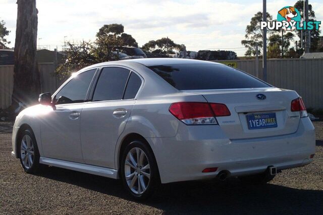 2013 SUBARU LIBERTY 2.5I PREMIUM MY13 SEDAN, 4 DOORS, 5 SEATS