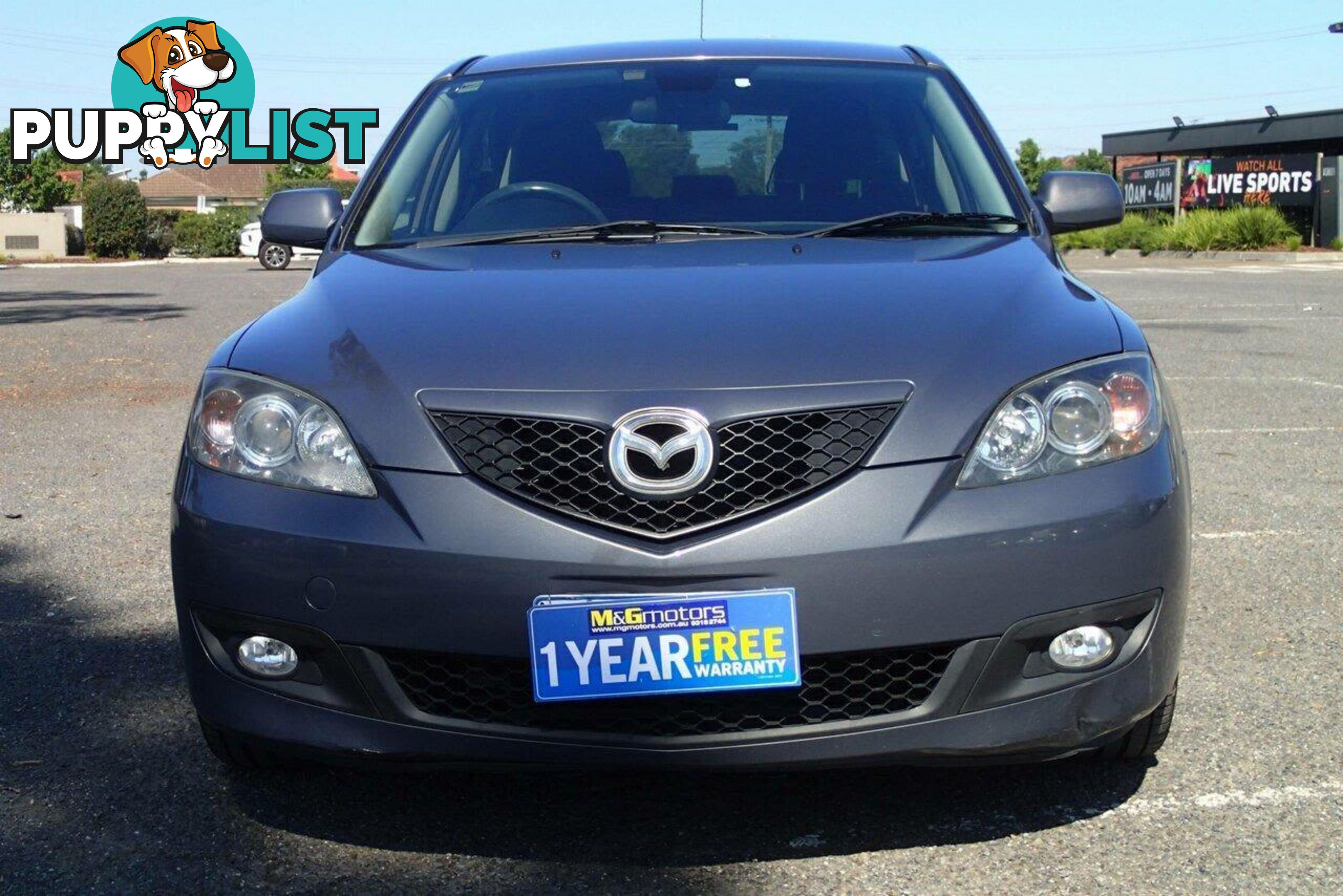 2008 MAZDA 3 MAXX BK MY06 UPGRADE HATCH, 5 DOORS, 5 SEATS