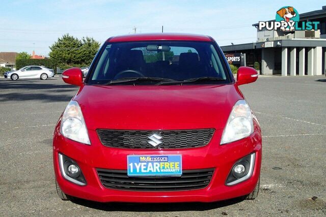 2015 SUZUKI SWIFT GL NAVI AW FZ MY14 HATCH, 5 DOORS, 5 SEATS