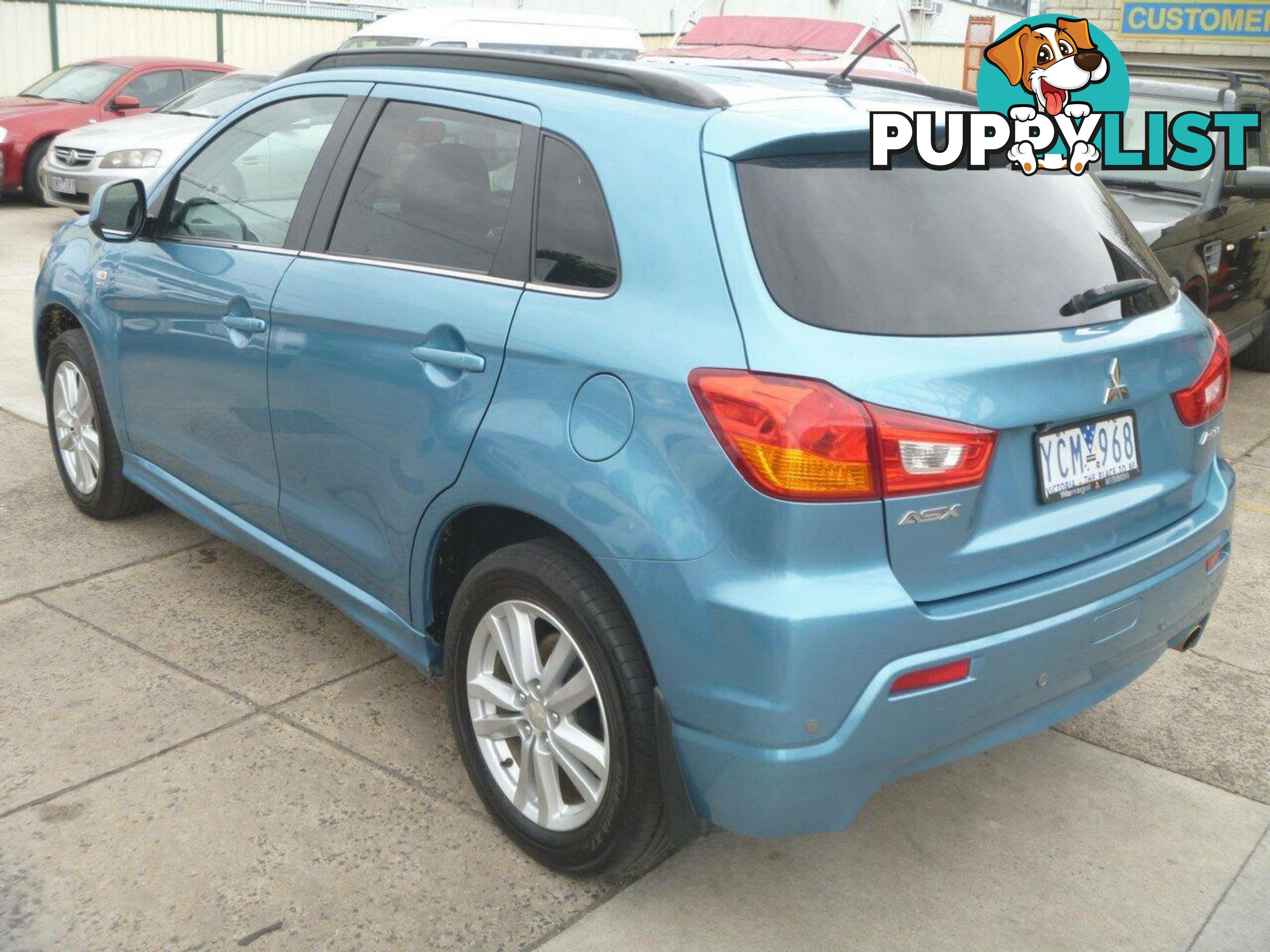 2010 MITSUBISHI ASX ASPIRE (4WD) XA SUV, 4 DOORS, 5 SEATS