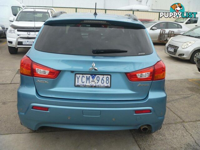 2010 MITSUBISHI ASX ASPIRE (4WD) XA SUV, 4 DOORS, 5 SEATS