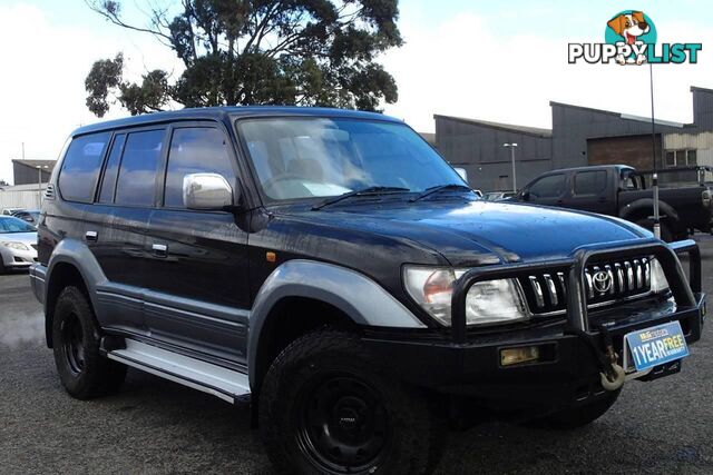 1999 TOYOTA LANDCRUISER PRADO GXL (4X4) VZJ95R SUV, 4 DOORS, 8 SEATS