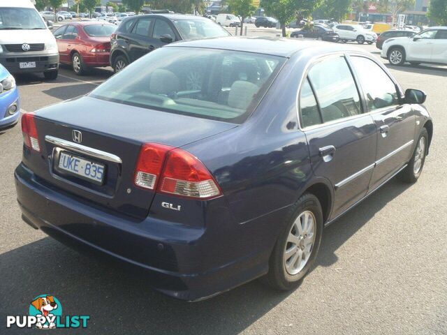 2005 HONDA CIVIC GLI 7TH GEN SEDAN, 4 DOORS, 5 SEATS