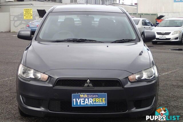 2011 MITSUBISHI LANCER SX CJ MY11 SEDAN, 4 DOORS, 5 SEATS