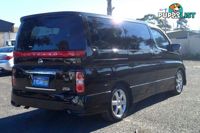 2009 NISSAN ELGRAND HIGHWAY STAR E51  -