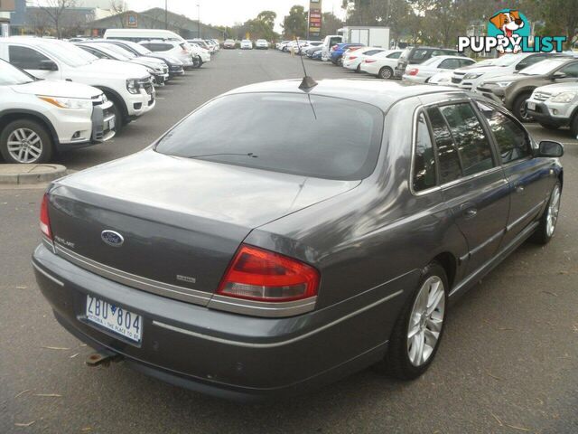 2005 FORD FAIRLANE GHIA BA MKII SEDAN, 4 DOORS, 5 SEATS