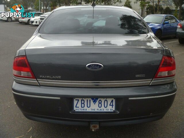 2005 FORD FAIRLANE GHIA BA MKII SEDAN, 4 DOORS, 5 SEATS