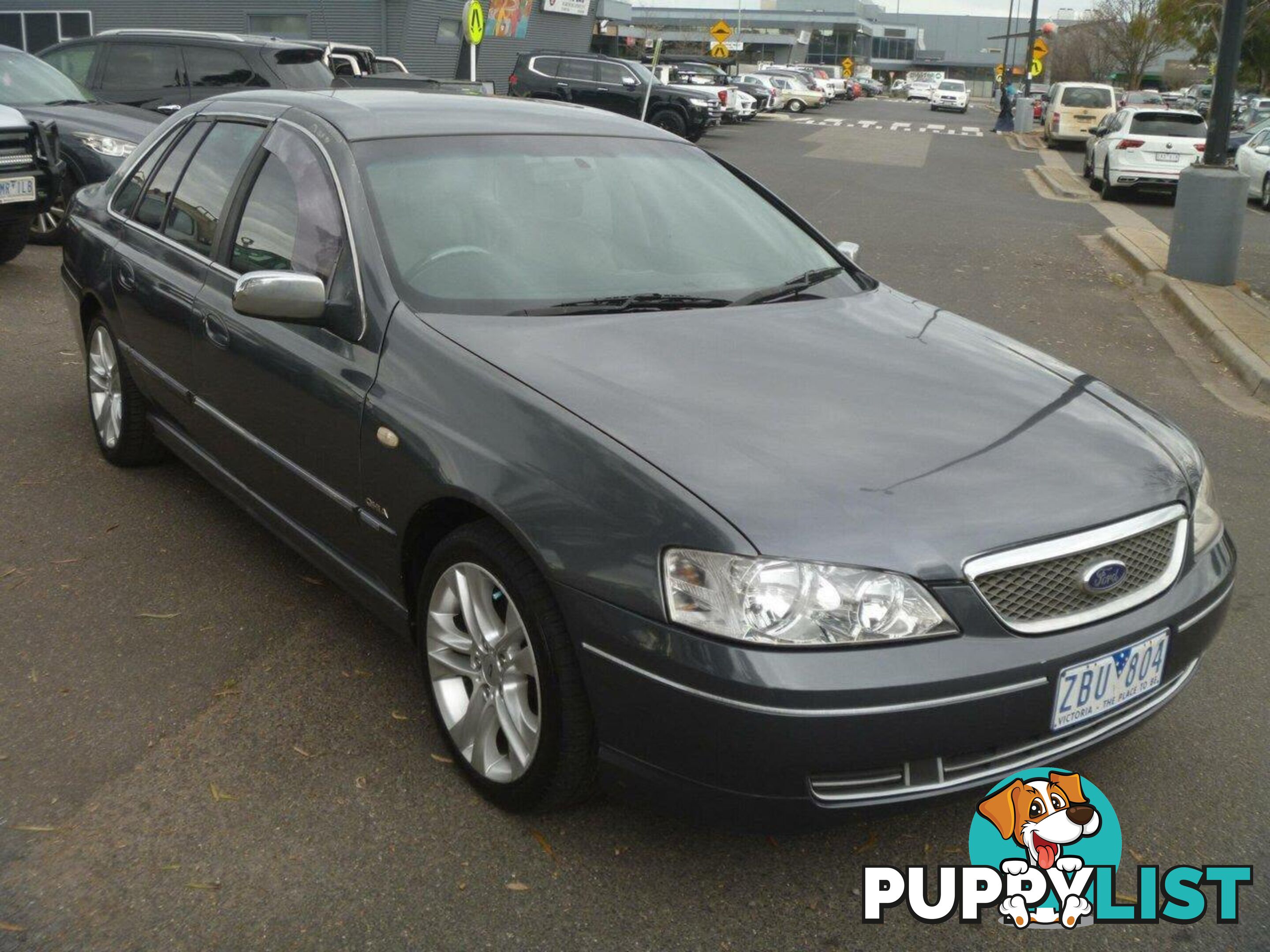 2005 FORD FAIRLANE GHIA BA MKII SEDAN, 4 DOORS, 5 SEATS