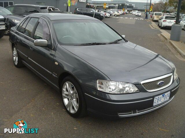 2005 FORD FAIRLANE GHIA BA MKII SEDAN, 4 DOORS, 5 SEATS