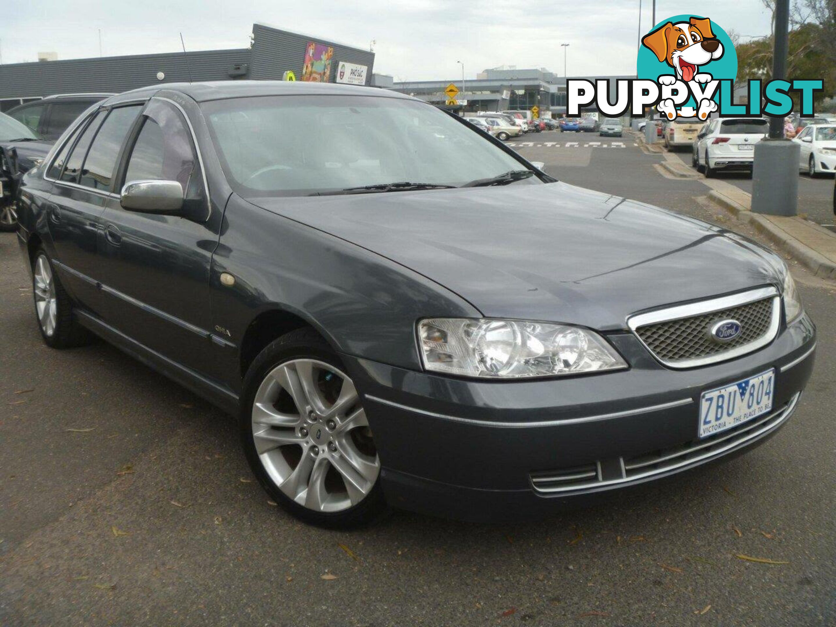 2005 FORD FAIRLANE GHIA BA MKII SEDAN, 4 DOORS, 5 SEATS