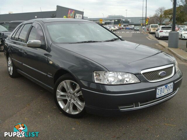 2005 FORD FAIRLANE GHIA BA MKII SEDAN, 4 DOORS, 5 SEATS