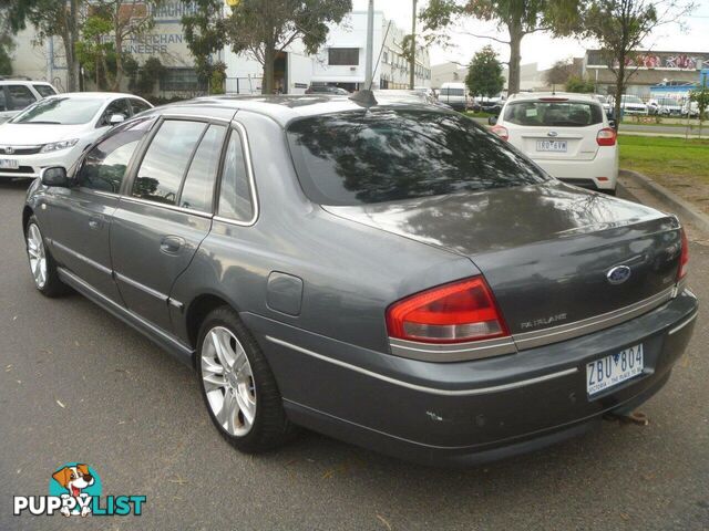 2005 FORD FAIRLANE GHIA BA MKII SEDAN, 4 DOORS, 5 SEATS