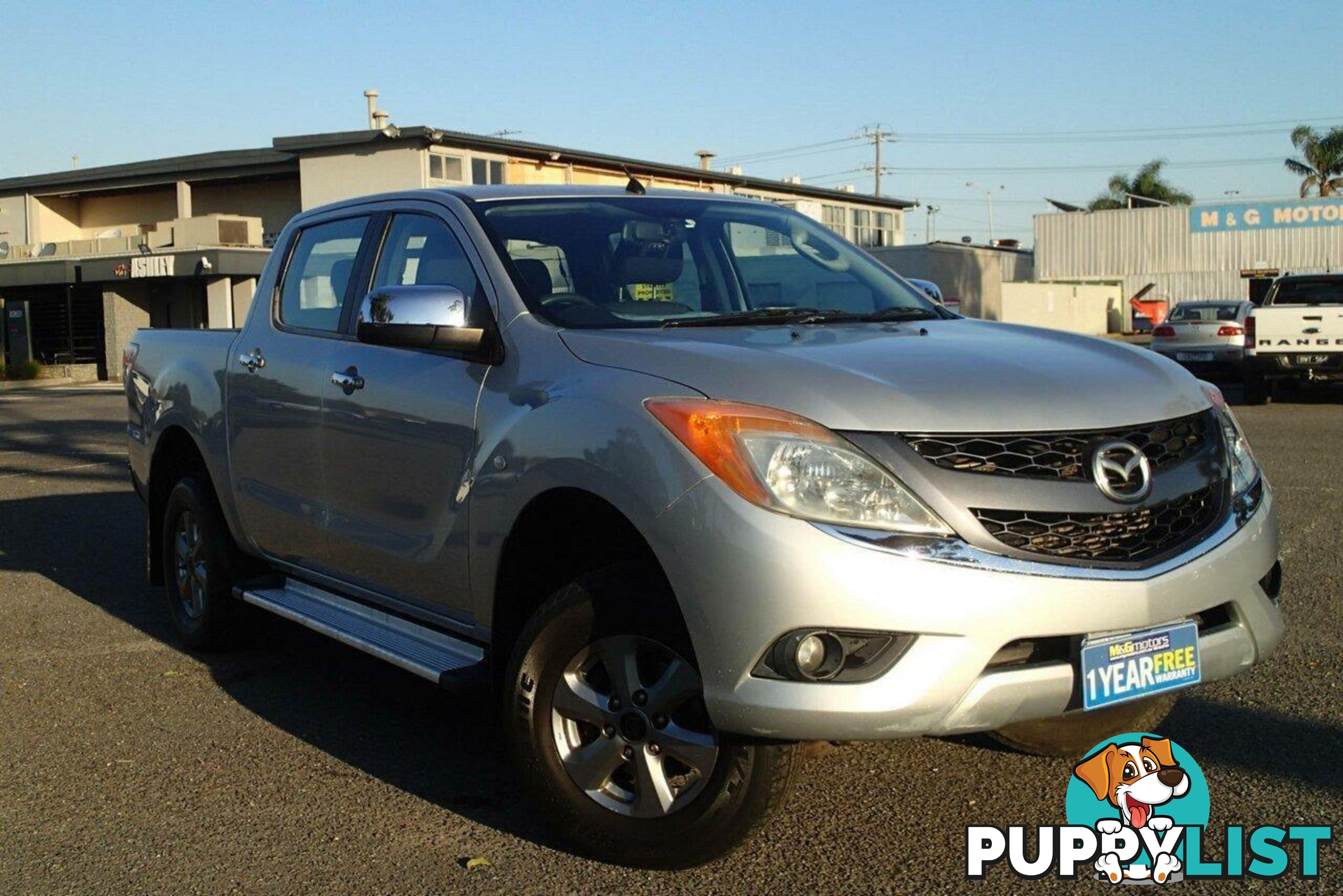 2012 MAZDA BT-50 XTR (4X2)  UTE TRAY, 4 DOORS, 5 SEATS