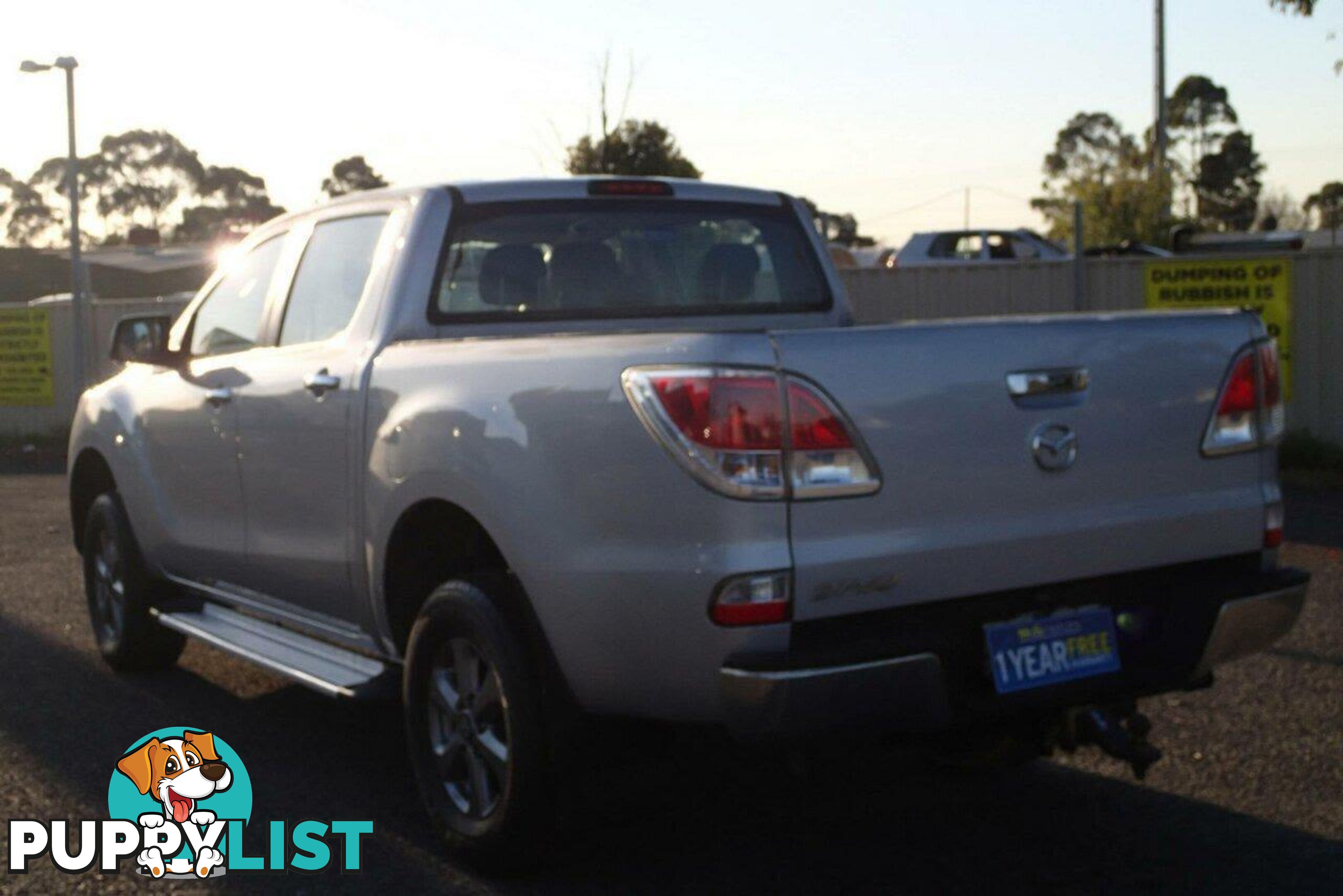 2012 MAZDA BT-50 XTR (4X2)  UTE TRAY, 4 DOORS, 5 SEATS