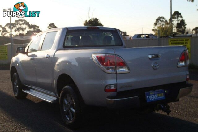 2012 MAZDA BT-50 XTR (4X2)  UTE TRAY, 4 DOORS, 5 SEATS