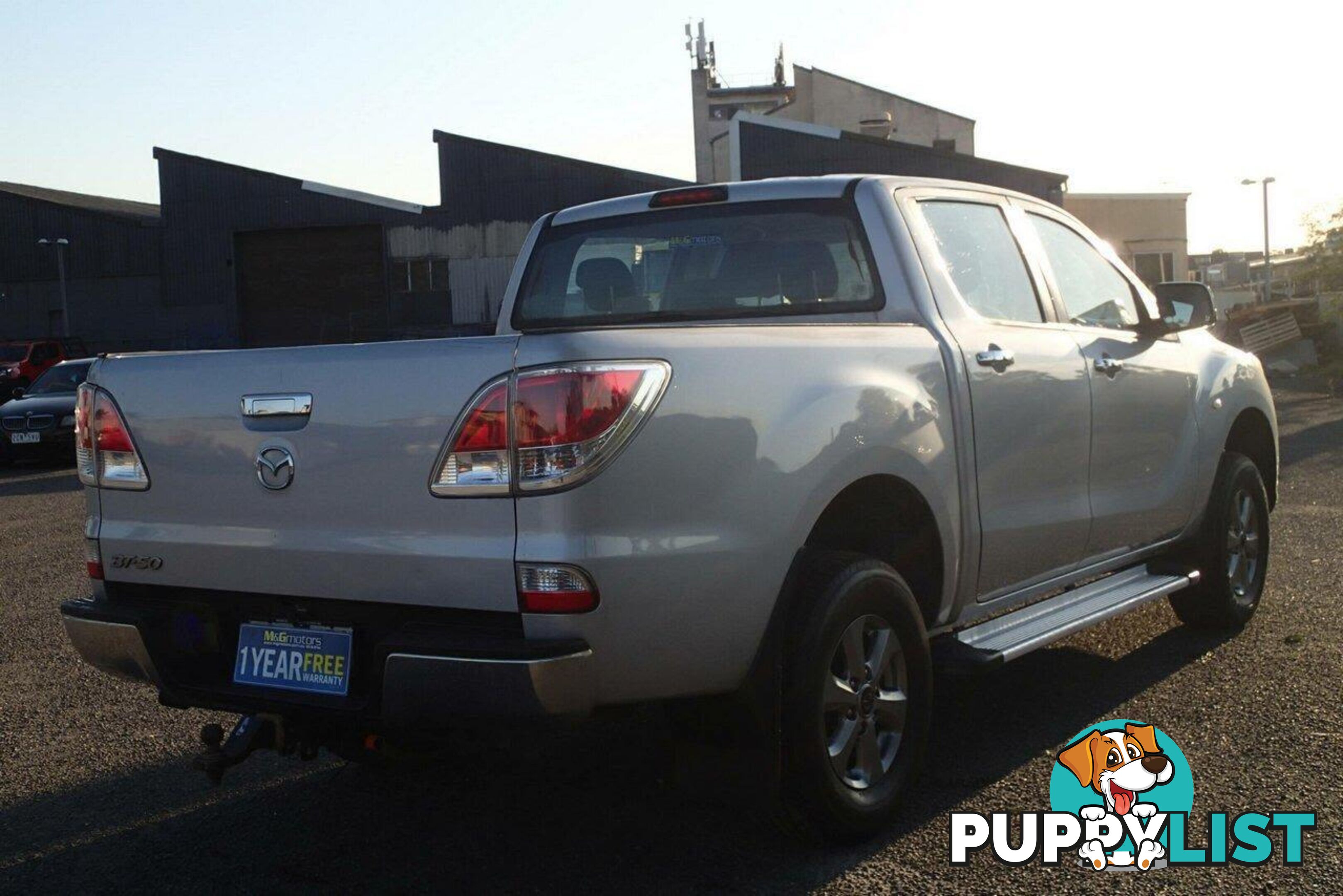 2012 MAZDA BT-50 XTR (4X2)  UTE TRAY, 4 DOORS, 5 SEATS