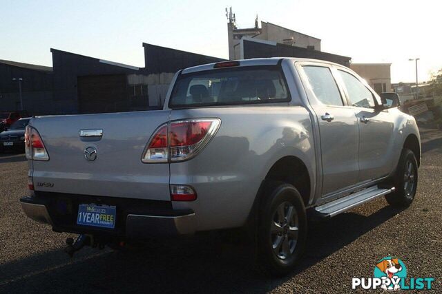 2012 MAZDA BT-50 XTR (4X2)  UTE TRAY, 4 DOORS, 5 SEATS