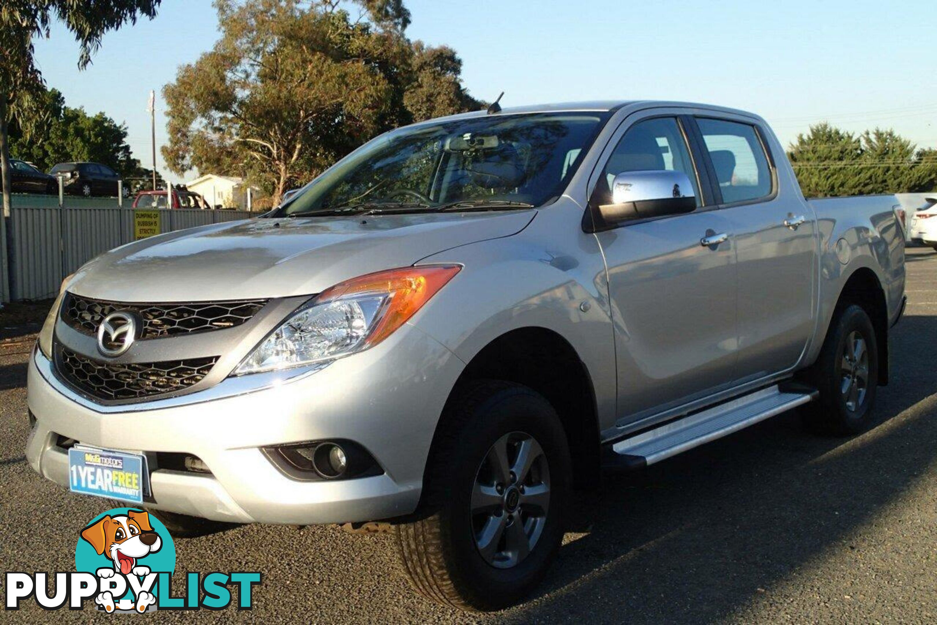2012 MAZDA BT-50 XTR (4X2)  UTE TRAY, 4 DOORS, 5 SEATS