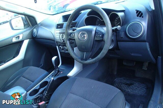 2012 MAZDA BT-50 XTR (4X2)  UTE TRAY, 4 DOORS, 5 SEATS