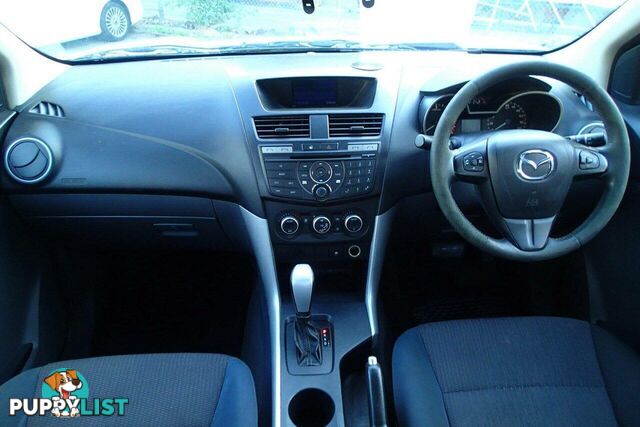 2012 MAZDA BT-50 XTR (4X2)  UTE TRAY, 4 DOORS, 5 SEATS