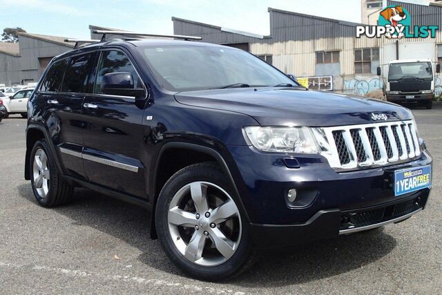 2012 JEEP GRAND CHEROKEE OVERLAND (4X4) WK MY12 SUV, 4 DOORS, 5 SEATS