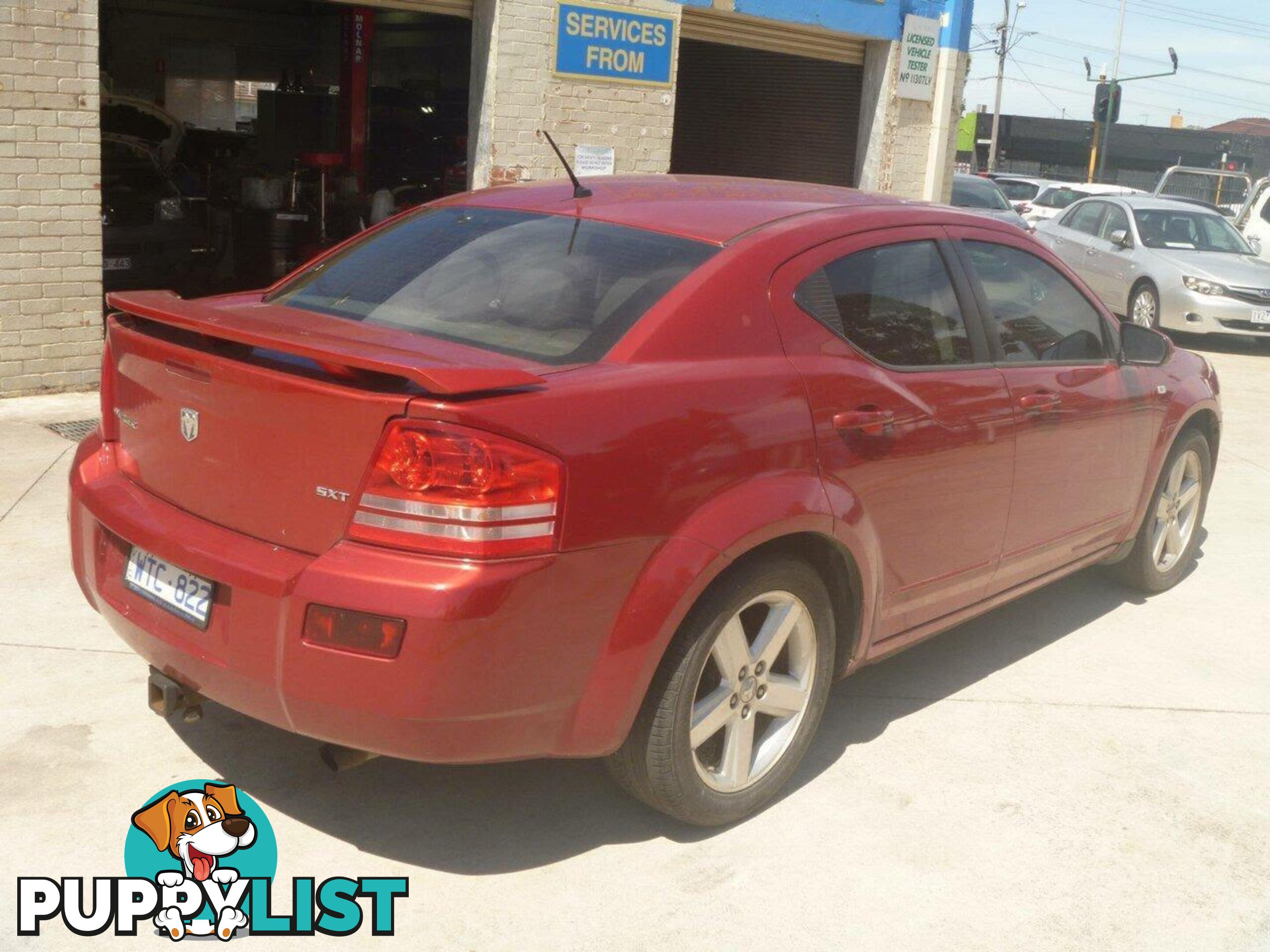 2009 DODGE AVENGER SXT JS SEDAN, 4 DOORS, 5 SEATS