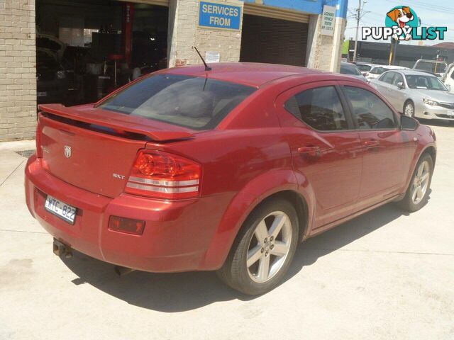 2009 DODGE AVENGER SXT JS SEDAN, 4 DOORS, 5 SEATS