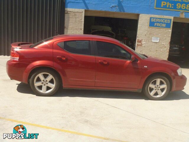 2009 DODGE AVENGER SXT JS SEDAN, 4 DOORS, 5 SEATS