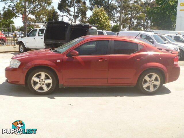 2009 DODGE AVENGER SXT JS SEDAN, 4 DOORS, 5 SEATS